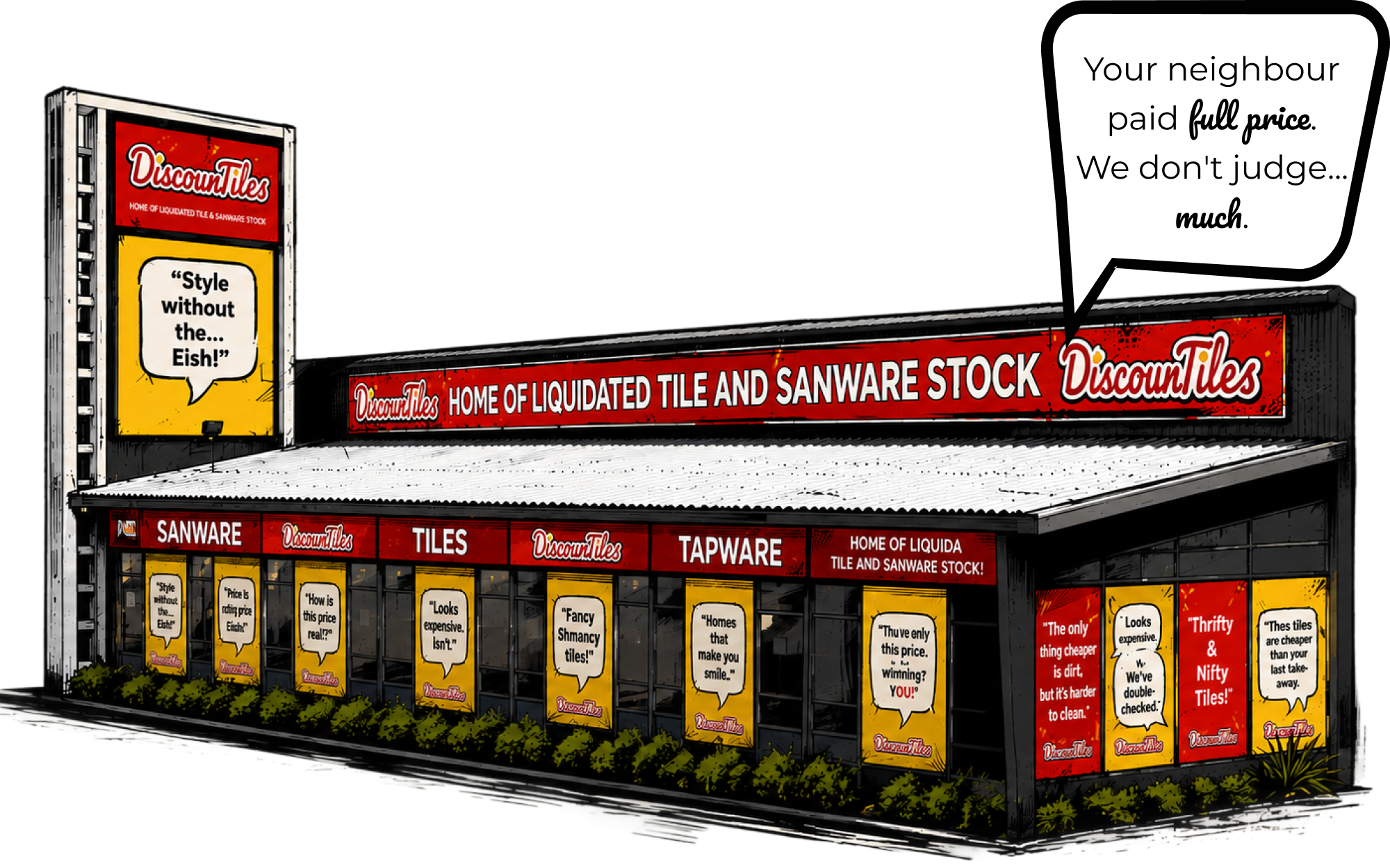 Discountiles storefront